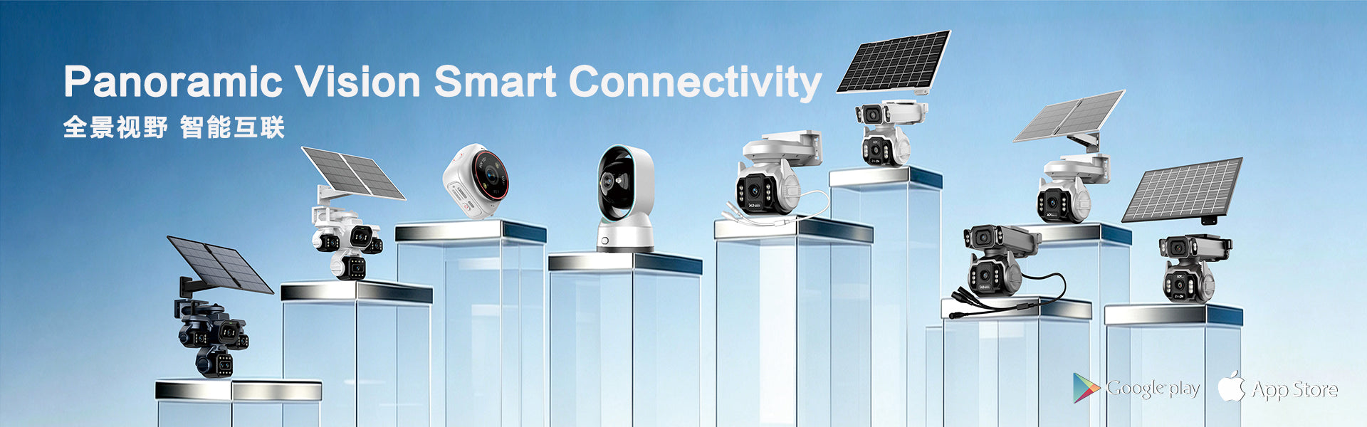 Panoramic vision and smart connectivity